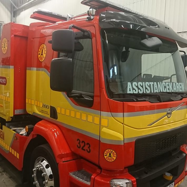 Assistancekårens bärgningsfordon