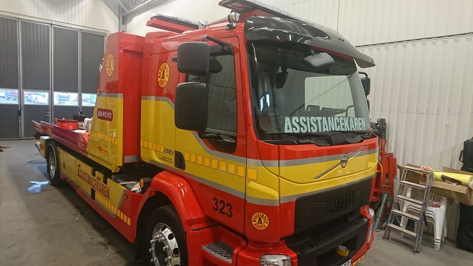 Assistancekårens bärgningsfordon