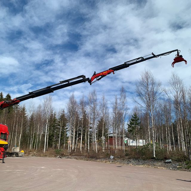 Bärgning med lyftkran
